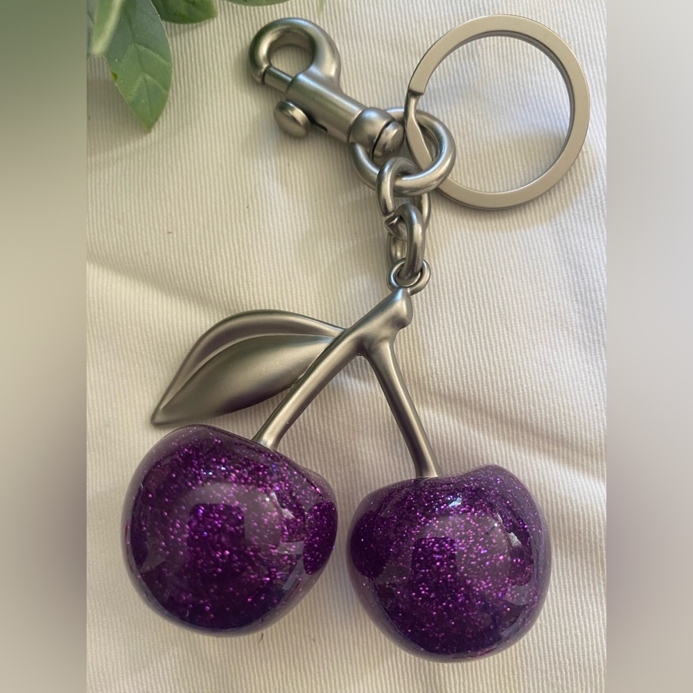 Purple Cherry Keychains - image 2